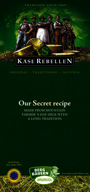 Flyer Käsevielfalt konventionell englisch 23