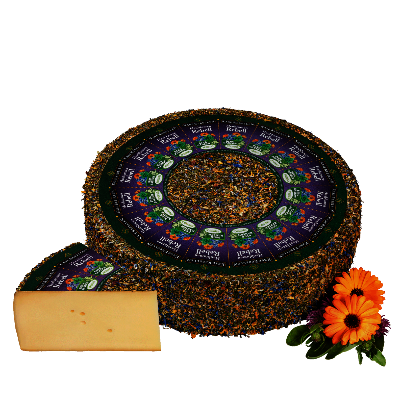 Käse mit Heublumen