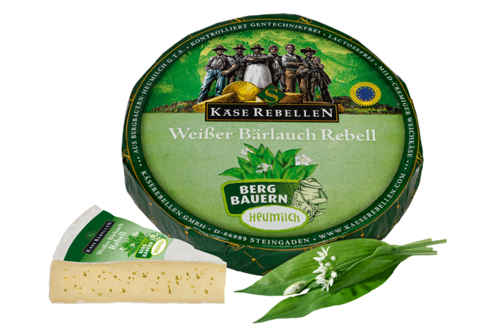 cremiger Weichkäse mit Bärlauch