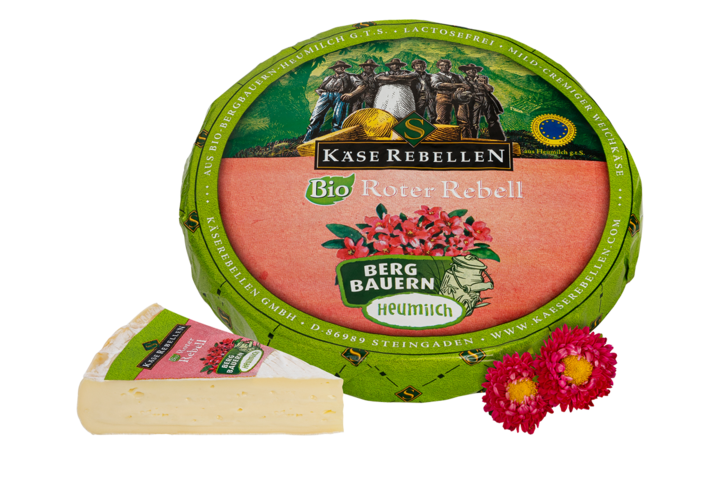 kräftig cremiger Bio Weichkäse mit Rotkultur