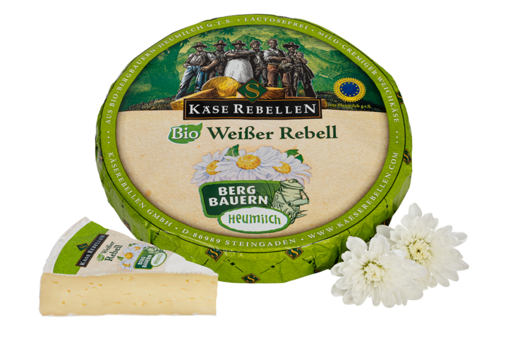 milder cremiger Bio Weichkäse mit Weißem Edelschimmel