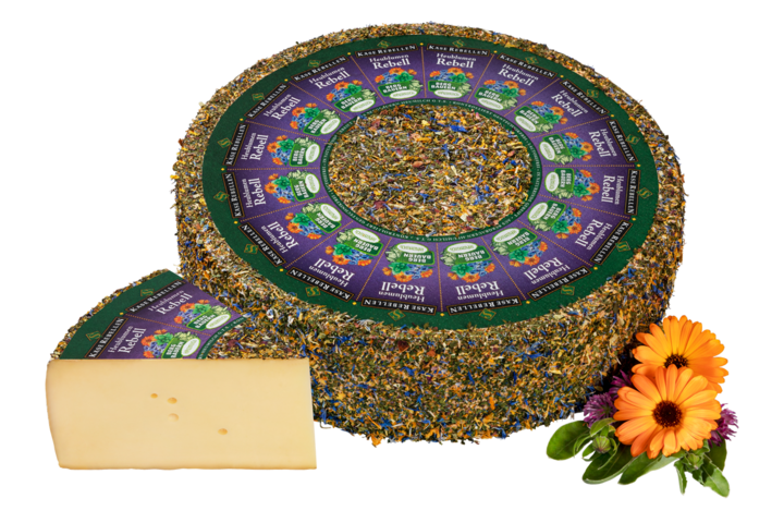 Käse mit Heublumen affiniert 