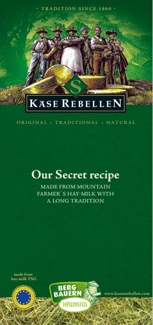 Flyer Käsevielfalt konventionell englisch 23