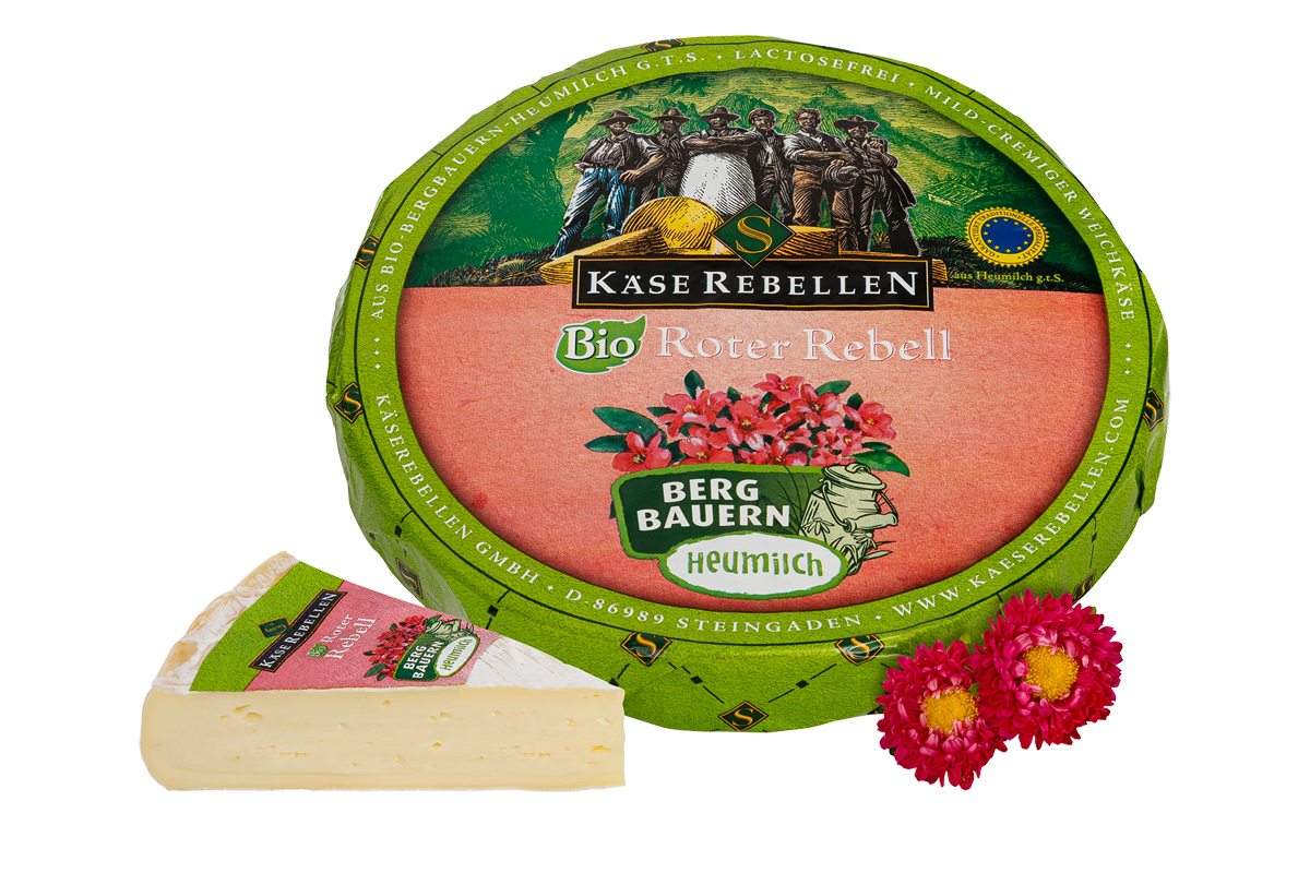 kräftig cremiger Bio Weichkäse mit Rotkultur