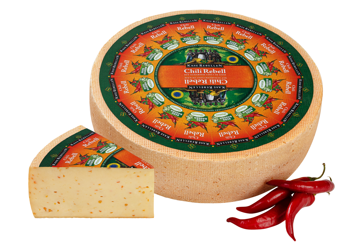 scharfer Käse mit Chili