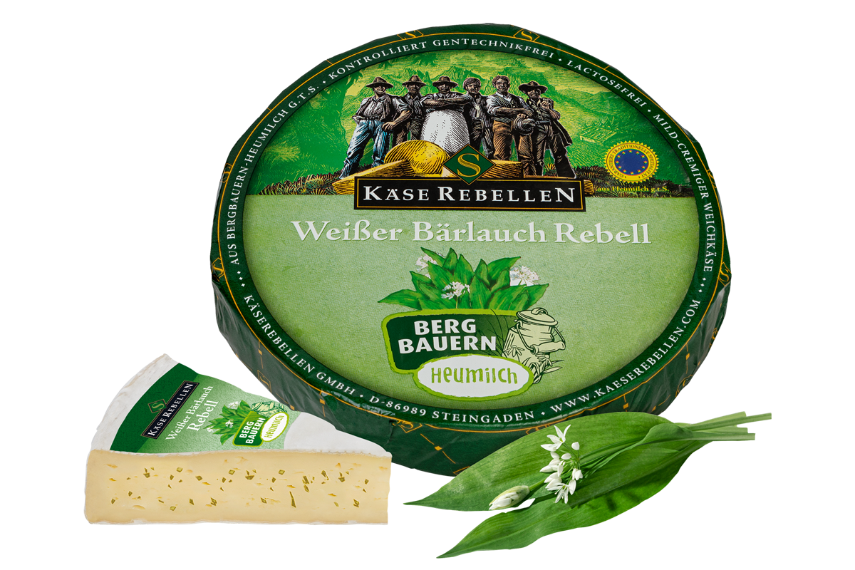 cremiger Weichkäse mit Bärlauch